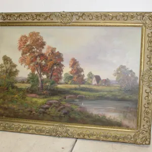 Antique Landscape Painting