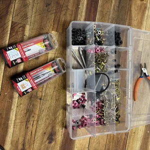 ASSORTED EYELETS FOR HOLSTER MAKING & CNC BITS NEW
