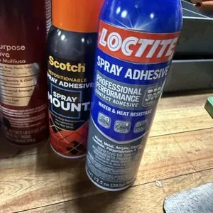 ASSORTED SPRY GLUE & PAINT
