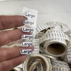 EASY READ REPEAT GARMENT SIZE STICKERS