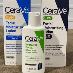 **APPEARS NEW** CeraVe Face Cleanser and Lotion