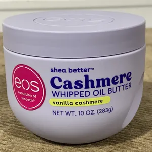 **APPEARS NEW** eos Vanilla Cashmere Whipped Oil Butter