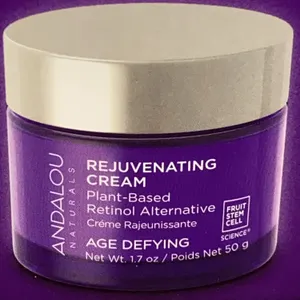 **APPEARS NEW** Andalou Naturals Age Defying Plant-Based Retinol Alternative Rejuvenating Cream