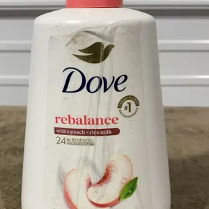**APPEARS NEW** Dove Body Wash Rebalance White Peach & Rice Milk Moisturizing - 30.6 fl oz