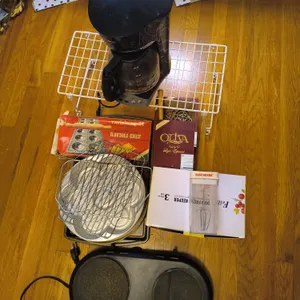 Vintage Italian Raviolamp 12 Chef, Double Hot Plate, Coffee Maker Essentials & More