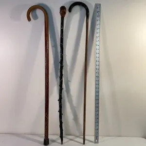 3 Walking Canes