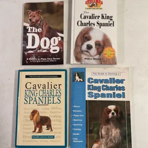 4 Cavalier King Charles Spaniels Books