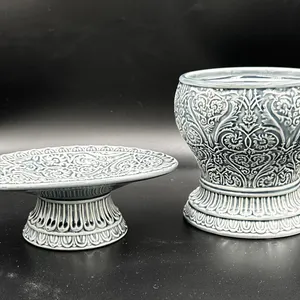 Noble Excellence Ceramic Soap Dish & Toothbrush Holder
