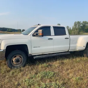2015 Chevy 3500 Duramax Diesel Crew Cab Dually Four-Wheel-Drive Truck