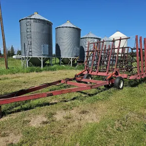 60’ Custom Made HD Harrow Set w/ Extensions for Packers, Sod Buster Teeth