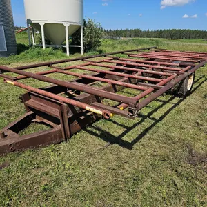 25.5’ HD Steel Frame Bale Wagon