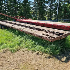 45’ Tri Axle High Boy Trailer, No current Registration, No Visible VIN (Buyer responsible to register