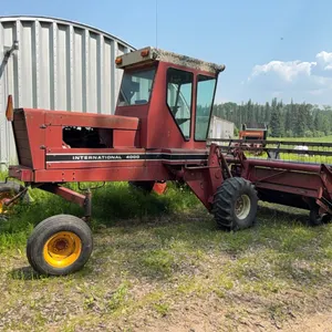 International 4000 Swather w/ Harvest & Hay Header, Gas, S/N 13100830008098