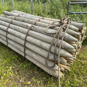 Bundle of 5"-6"x8' Fence Posts