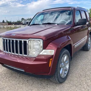 2008 Jeep Liberty Red SUV VIN: 1J8GN58K58W203549