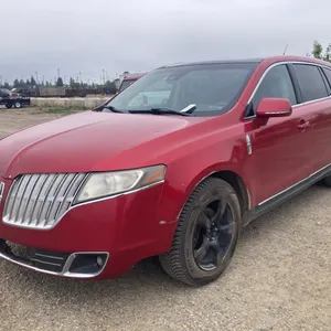 2011 Lincoln MKT Crossover Red VIN: 2LMHJ5AT4BBJ54444