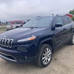 2014 Jeep Cherokee Blue VIN: 1C4PJMDS5EW115857