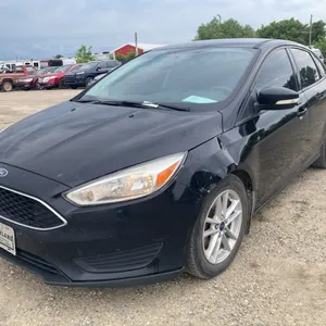 2016 Ford Focus Black Car VIN: 1FADP3F2XGL334039