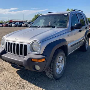 2004 Jeep Liberty Silver SUV, VIN: 1J4GL48K14W186292