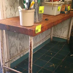 23"x72"x33" perp table ( no other contents included)