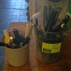 Kitch utensils and ice cream scoops