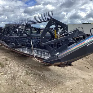 Macdon 974 35' Flex Draper header, cross auger, fits JD combine, see lot details