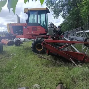Versatile 4400 diesel swather, 20' cut, aluminum bats, used last season, worked great, parked in good working order, might want new seat, see lot deta