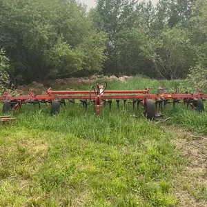 Case International 645 24' Vibra chisel cultivator with 3 row mulchers, solid frame, see lot details