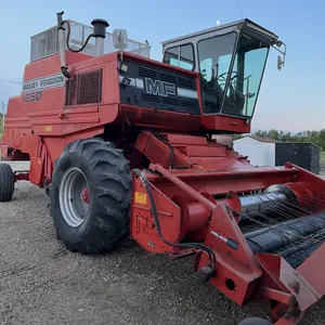 1980 Massey 850, 354 Perkins, hydrostatic, chopper, A/C and heat work, 2632 hrs, good tires, includes a few spare belts and filters, did 90 acres last