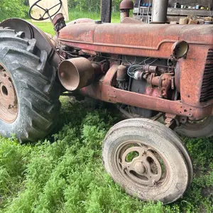 ESTATE ITEM: McCormick W4 gas tractor, poorer tires, running, see lot details