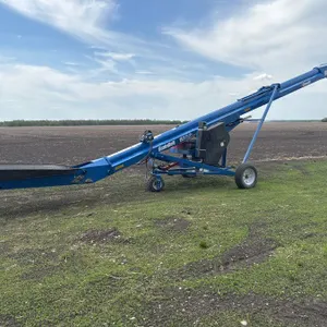2019 Brandt grain belt 1537LP+ conveyor, 15" wide x 37' long, complete with easy move mover, see lot details