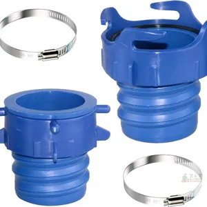 New klpdst RV Sewer Hose Fitting Adapter to PVC – Connects Two RV Sewer Hoses Instantly Includes Lug & Bayonet Fittings for Camper, Trailer