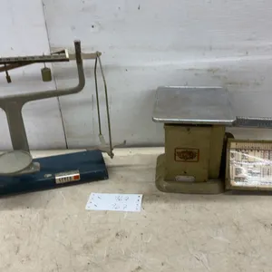 Triner Model AA-4 Postal Scale and Cenco Balance Beam Scale, 1972
