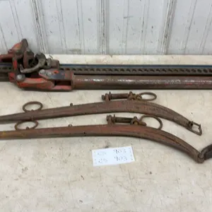 Hi-Lift Jack and Two-Horse Doubletree with Brass Balls