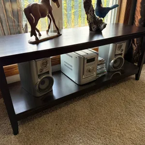 Two Wooden Coffee Tables/Displays