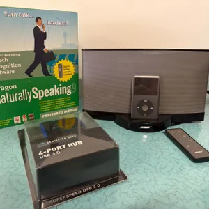 Bose System with iPod 160GB, Remote, and Extras