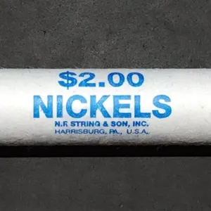 Scarce 2024 Jefferson Nickel Bank Roll Gem BU