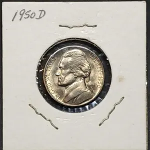 1950-D Jefferson Nickel Gem BU Key Date