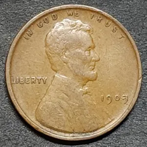 1909 VDB Lincoln Wheat Cent Nice