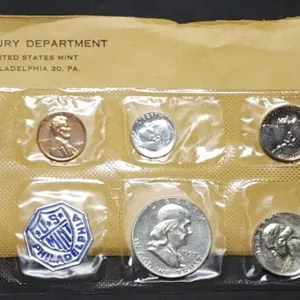 1957 US Mint Silver Proof Set in Envelope