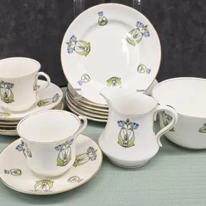 Vintage Paragon China Plates Lot