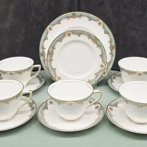 Royal Worcester "Devonshire" Teacups & Saucers