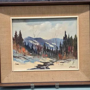 Signed Original W. Pranke Landscape