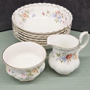 Royal Albert "Jubilee Rose" Cereal Bowls