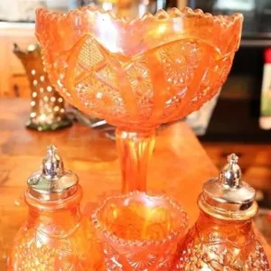 Imperial carnival glass