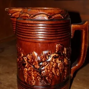 Brownware pitcher