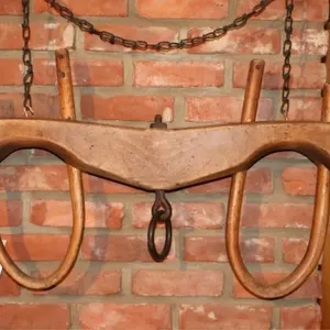 Antique calf yoke