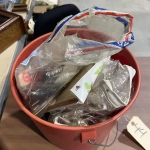 Thread - Zippers - Buttons & More in Bucket