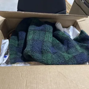 Box of Assorted Fabric - Buttons & More
