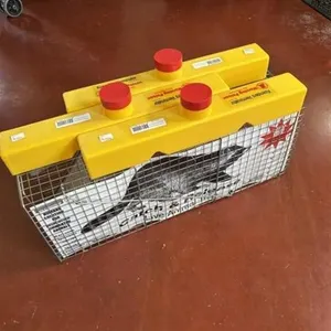 Racoon Trap  & 3 Gopher Bait Stations (Unused)